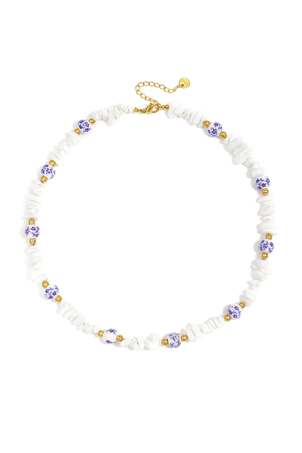 Elegant White Beaded Necklace for Summer Romance